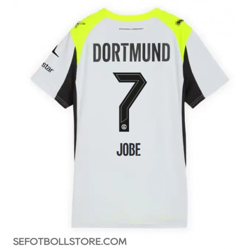 Borussia Dortmund Jobe Bellingham #7 Replika Bortatröja Dam 2025-26 Kortärmad